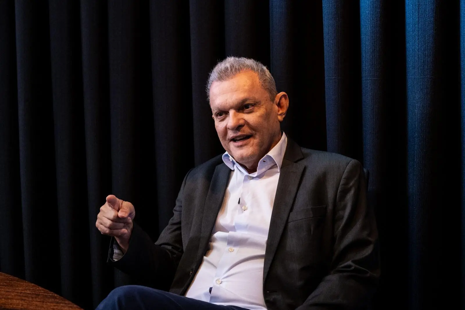 José Sarto durante entrevista ao PontoPoder do Diário do Nordeste