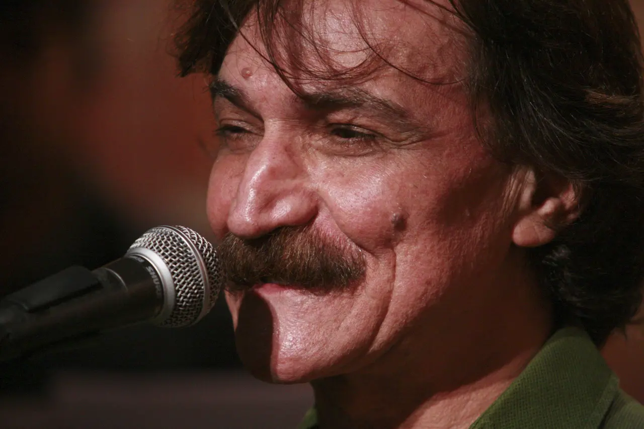 Registro do cantor Belchior.