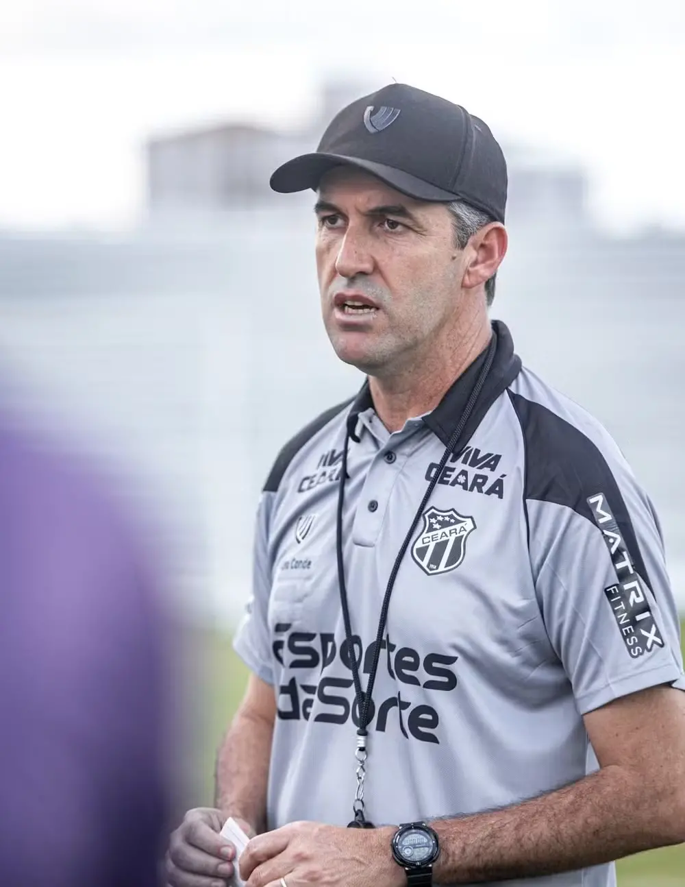 Foto de Léo Condé, treinador do Ceará