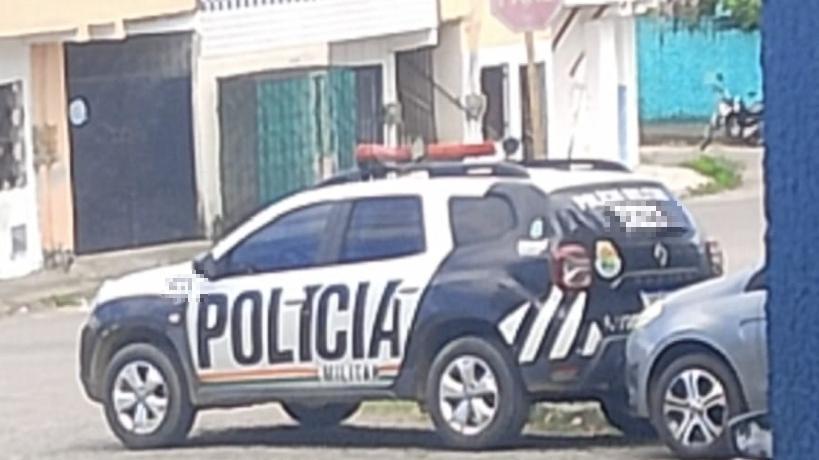 Imagem de uma viatura da PMCE.