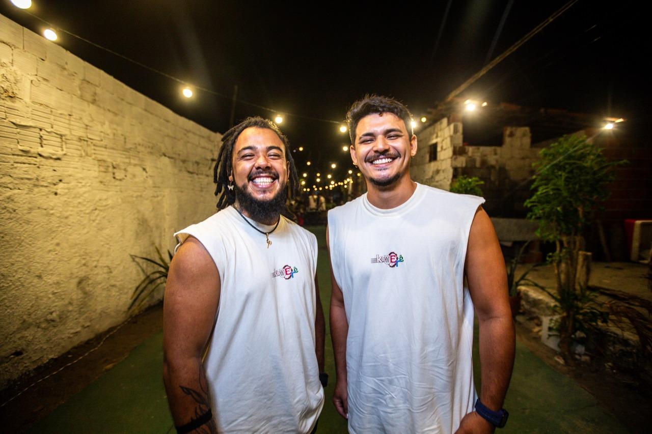 Jhon e Malheiros são os fundadores do Samba Kanjerê.