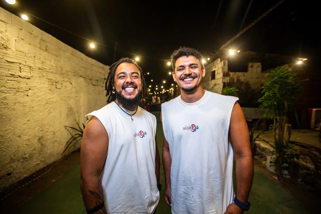 Jhon e Malheiros são os fundadores do Samba Kanjerê.