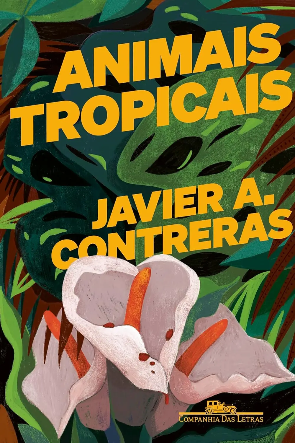 Imagem de capa do livro Animais tropicais para matéria sobre Dia Nacional do Livro.