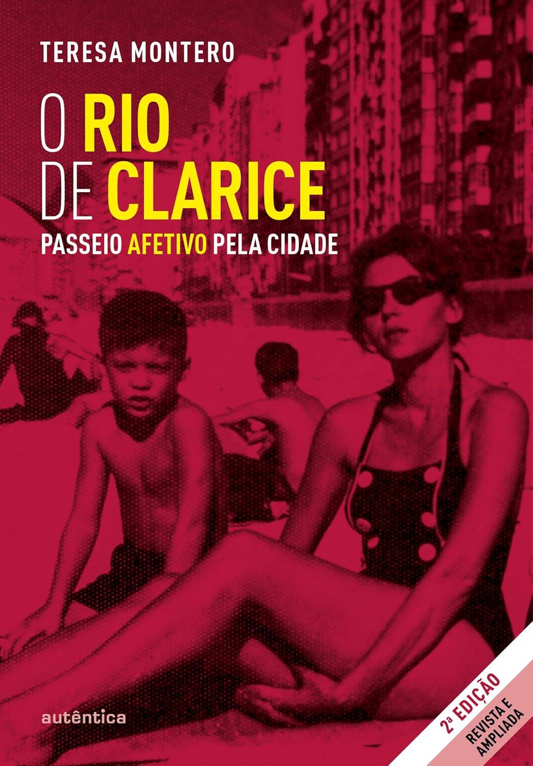 Imagem de capa do livro O Rio de Clarice: Passeio afetivo pela cidade, para matéria sobre o Dia Nacional do Livro.