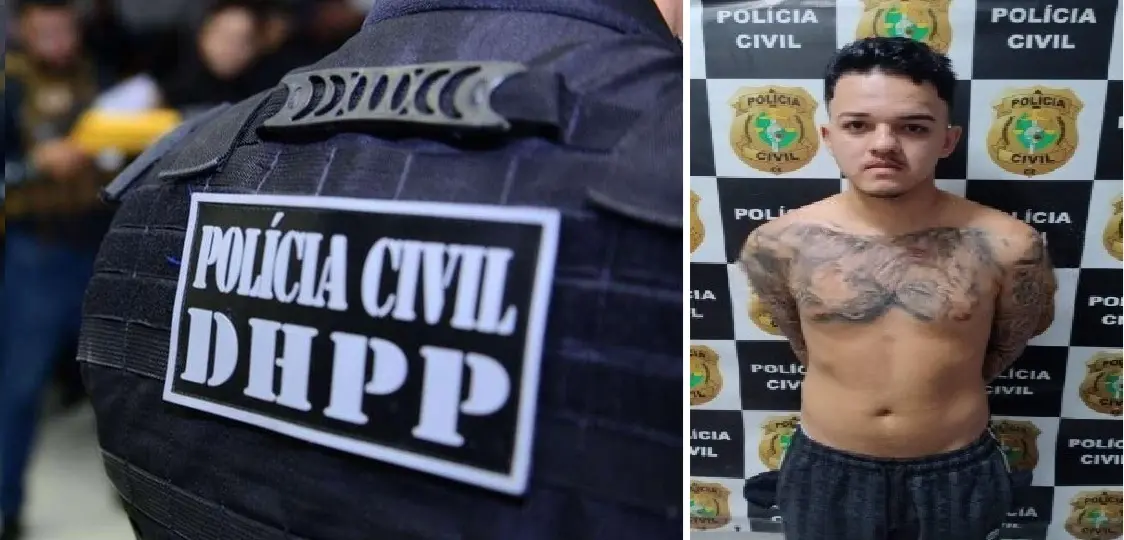 modinha suspeito de matar pm preso por policiais do dhpp.