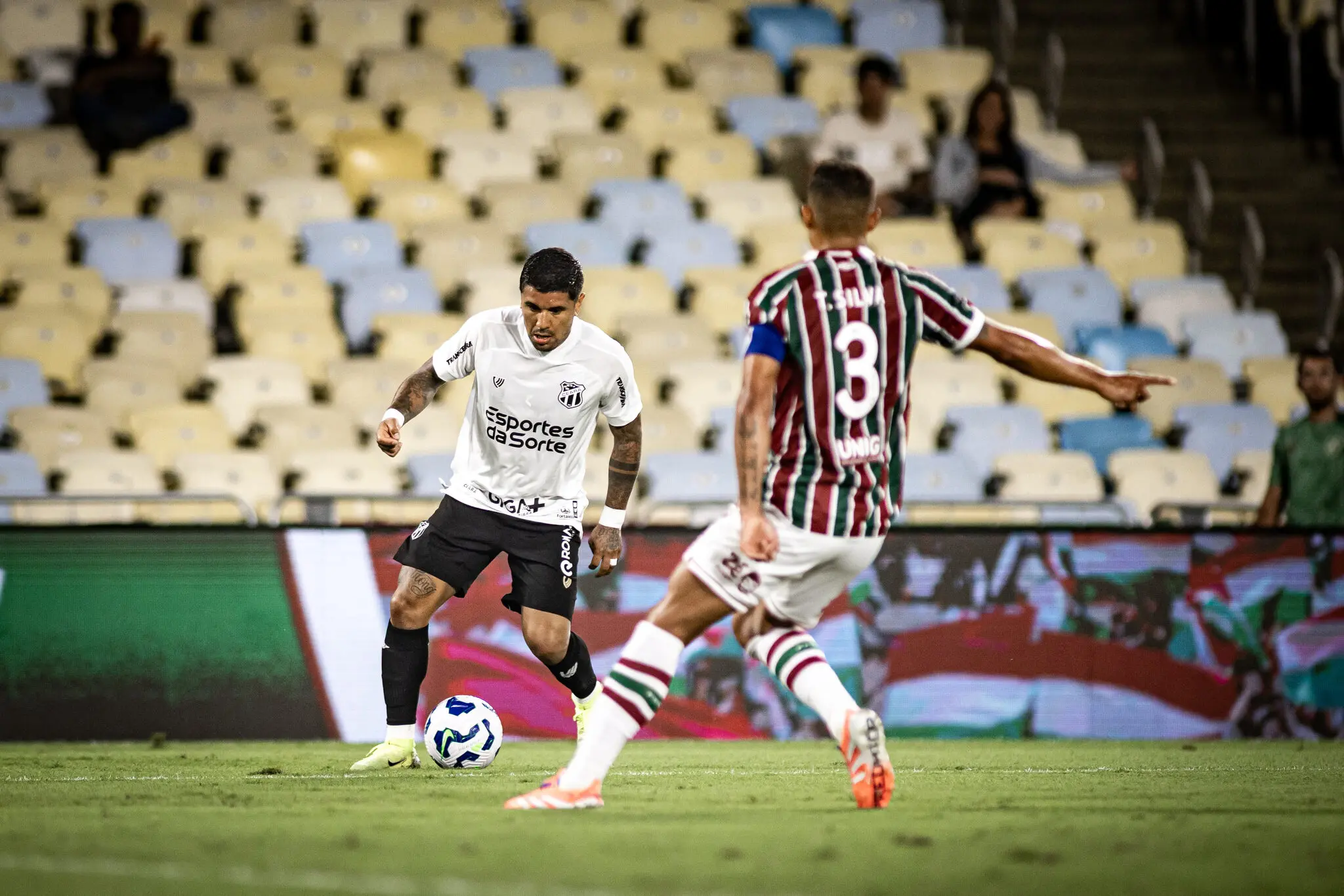 Foto de Fluminense 1 a 0 Ceará, Série A 2025, no Maracanã