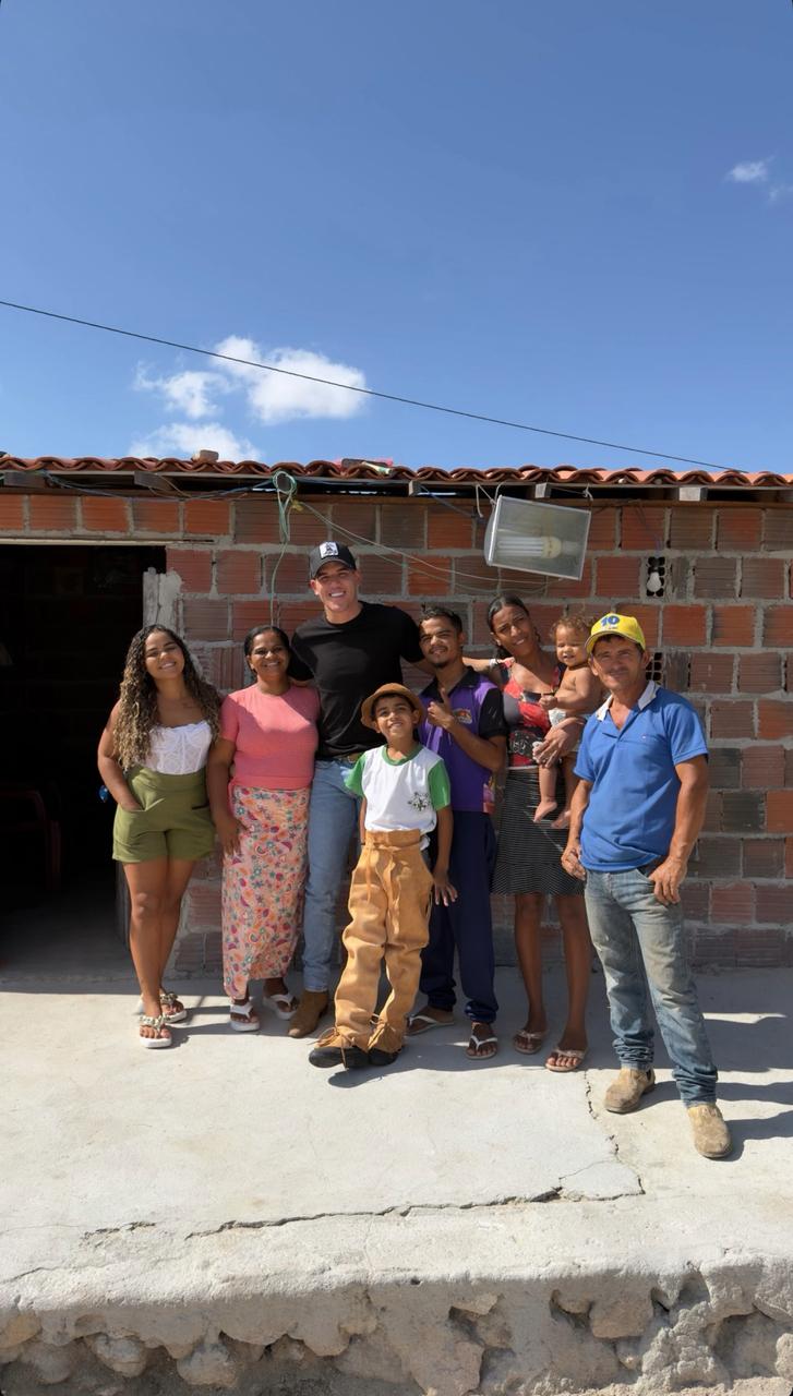 Zé Vaqueiro e família de Vaqueirinho em Juazeiro, na Bahia.