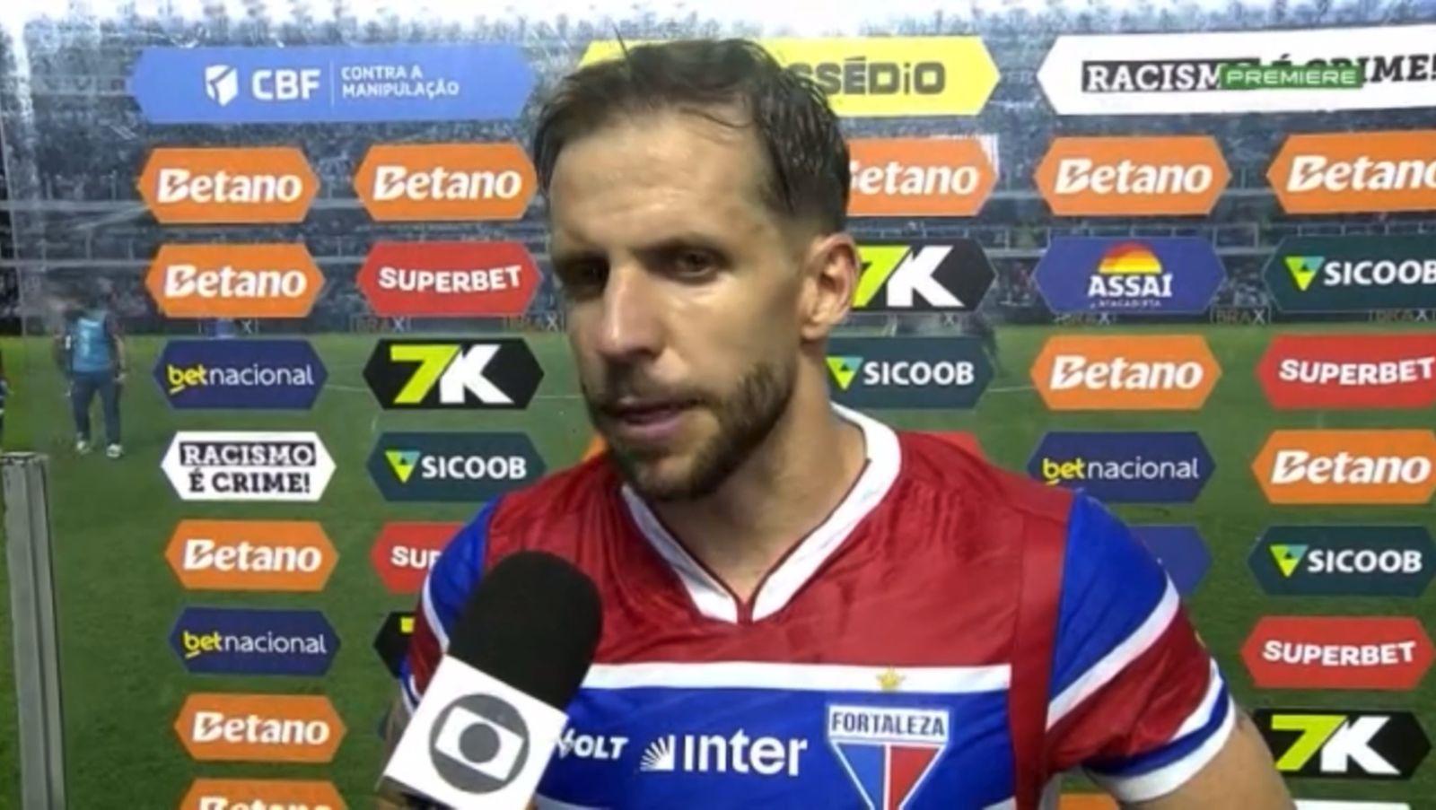 ‘Não precisa sair da zona agora, mas dia 7 de dezembro’, diz Lucas Sasha após empate do Fortaleza