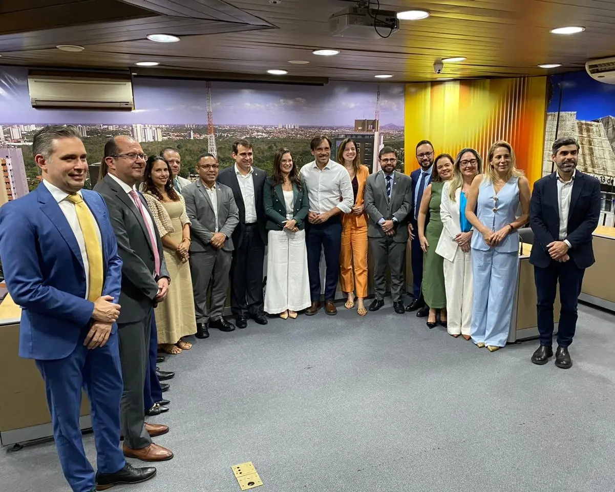 Sâmia Farias, deputados e defensores públicos durante sessão da Comissão de Constituição, Justiça e Redação (CCJR) da Assembleia Legislativa.