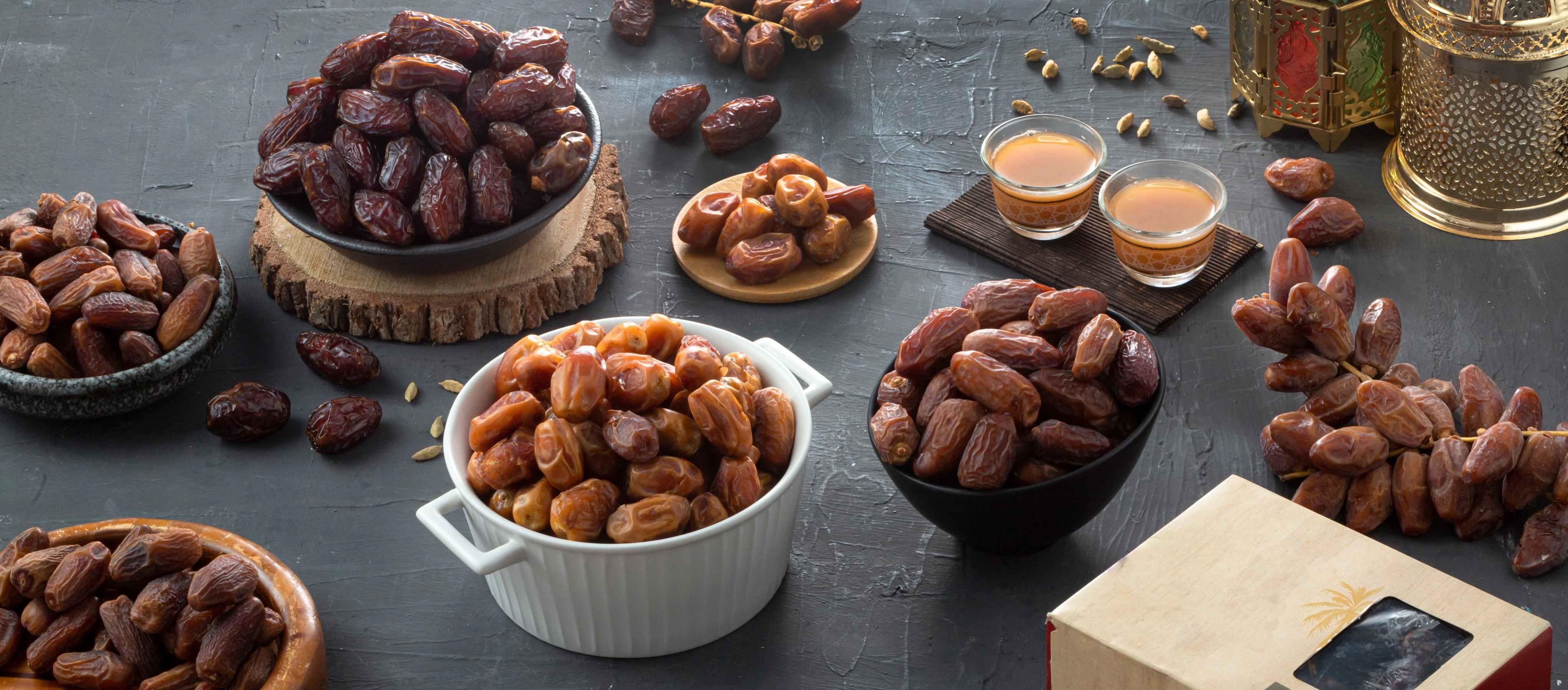 Imagem de tâmara para matéria sobre tâmara como substituto natural do açúcar e aliada no pré-treino.