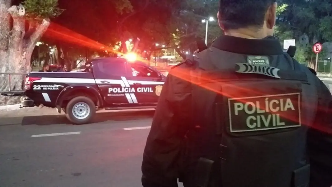 Imagem de policiais ilustra matéria sobre concurso da Polícia Civil do Piauí.