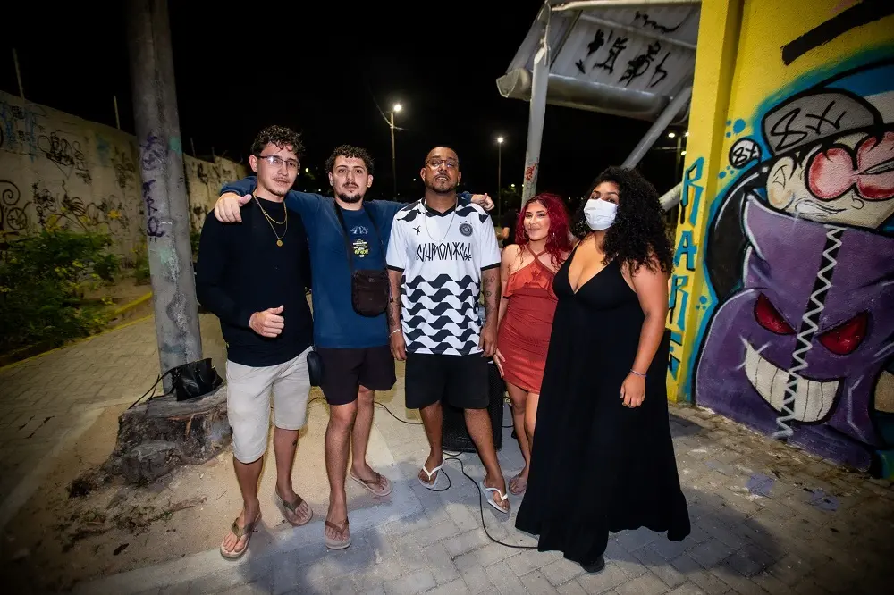 Organização da Cururu Skate e Rap.