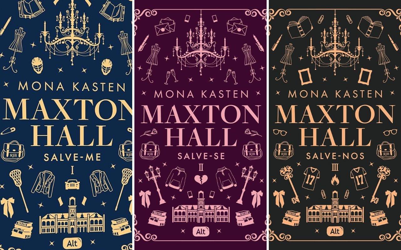 Imagem de capa dos livros de Maxton Hall.