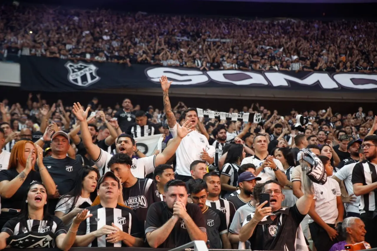 Imagem da notícia Ceará x Sport: check-in aberto e ingressos à venda com promoção para mulheres