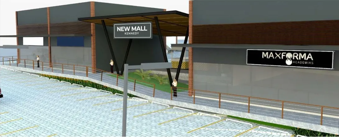 Projeto da fachada da nova Maxforma