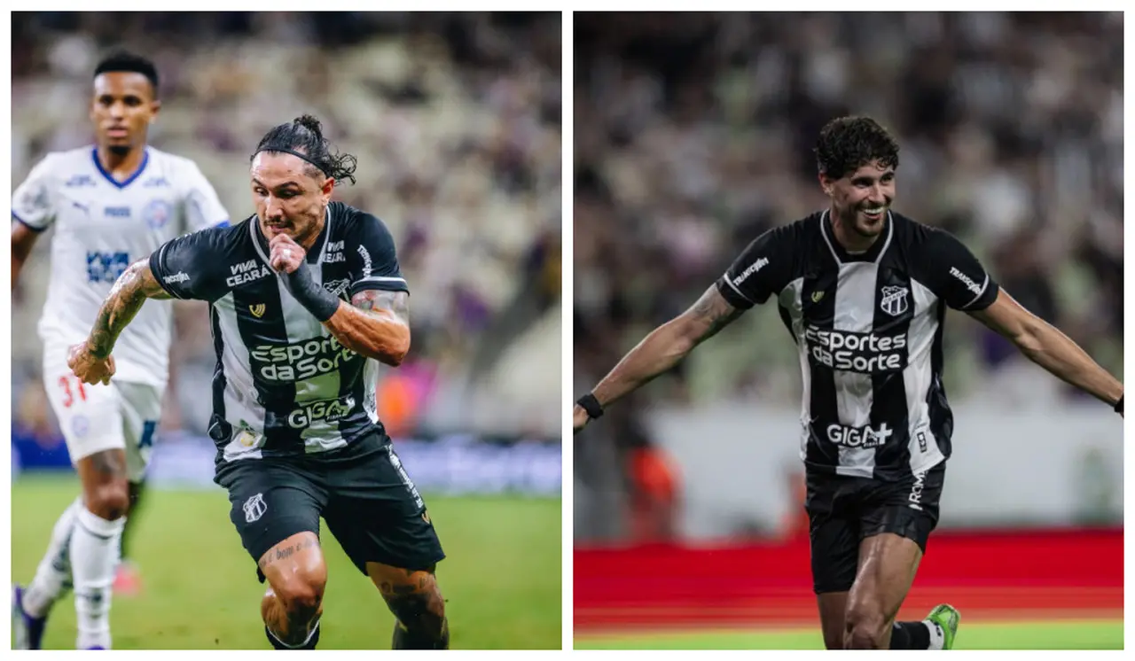 Montagem de fotos de Vina e Pedro Raul