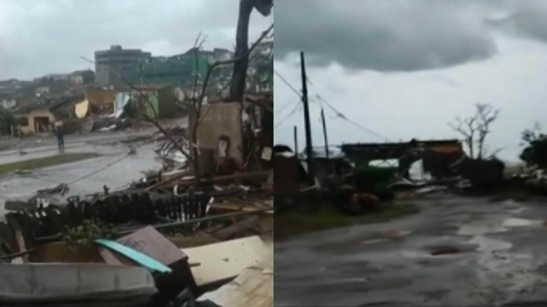 Imagens do Paraná depois do tornado.