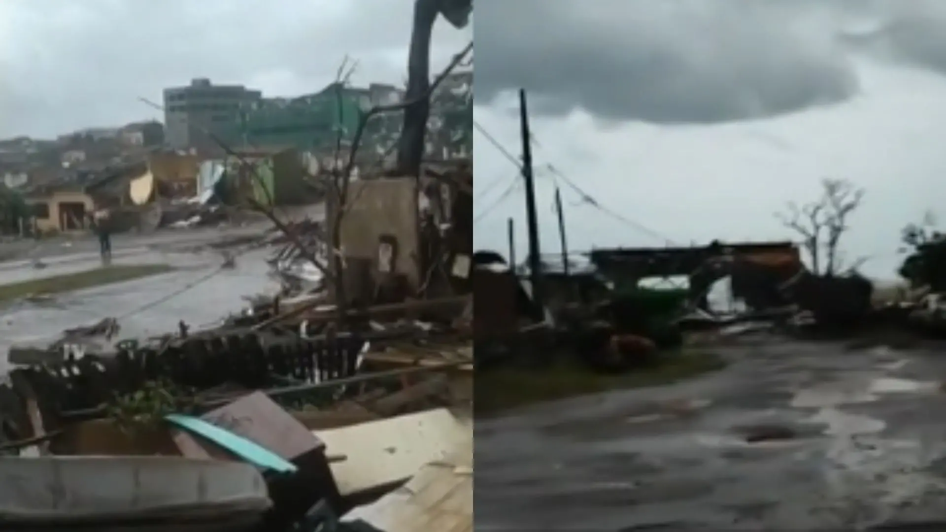 Imagens do Paraná depois do tornado.