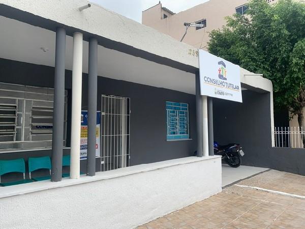 Fachada do Conselho Tutelar do Crato.