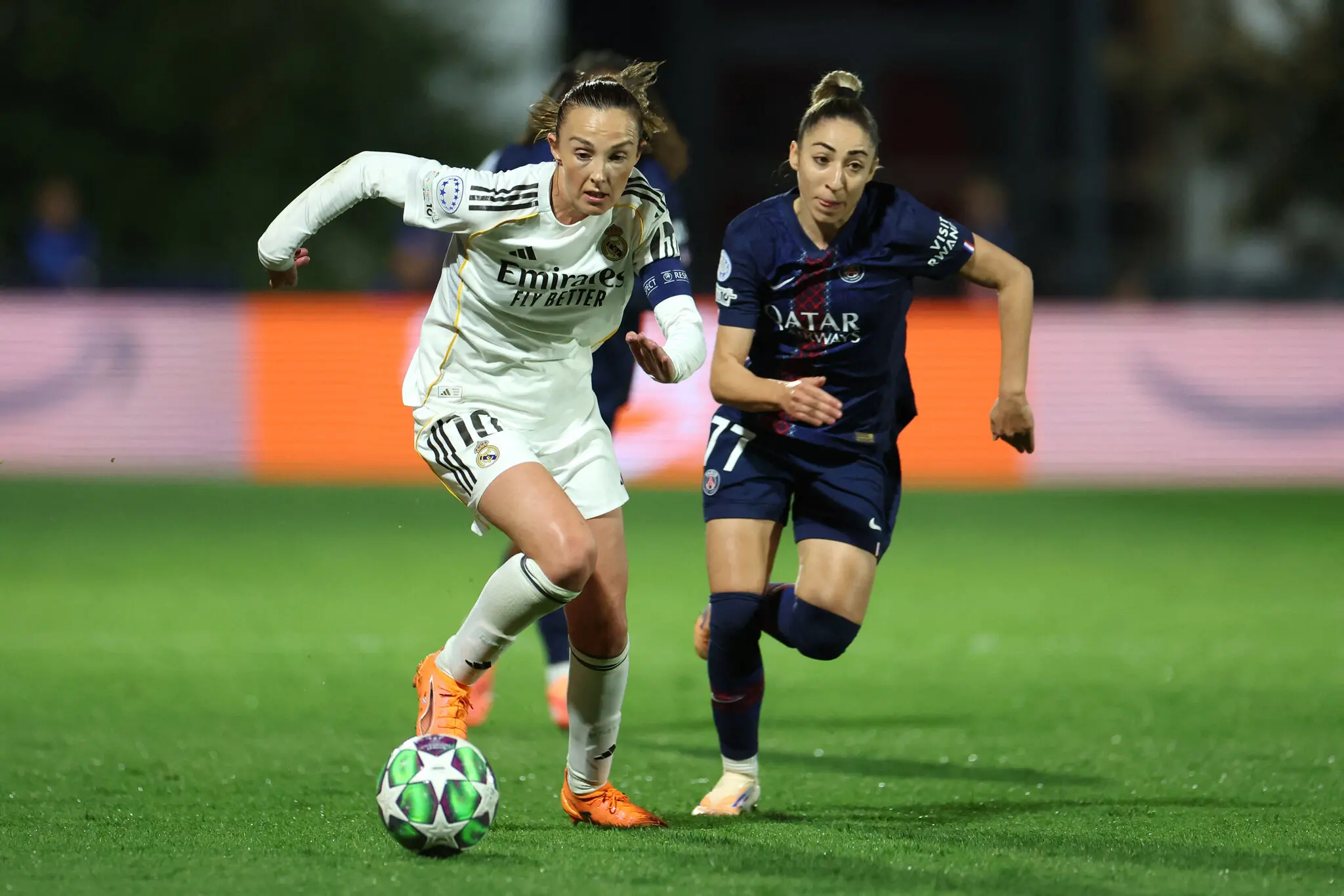 Foto de Caroline Weir, jogadora do time feminino do Real Madrid