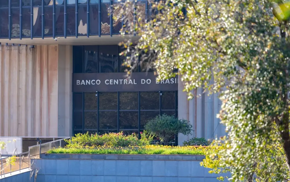 Fachada do Banco Central do Brasil.