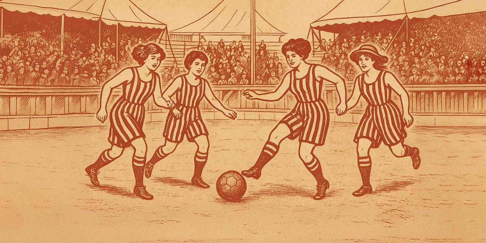 jogadoras de futebol