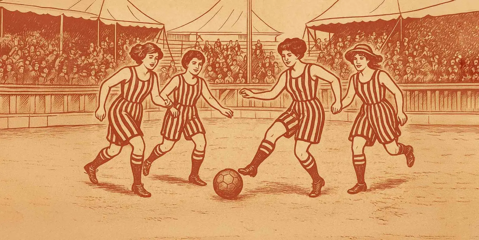 jogadoras de futebol