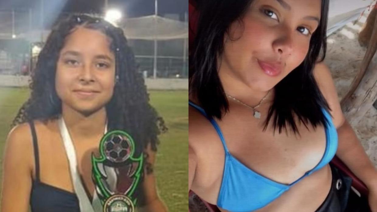 fotos das duas adolescentes vitimas da colisao em paraipaba.