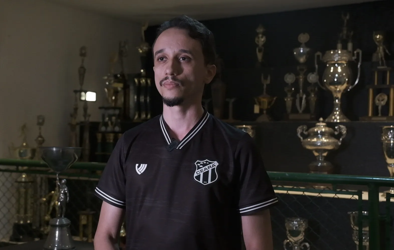 Gabriel Arcelino, gerente do Centro Cultural do Ceará Sporting Club.