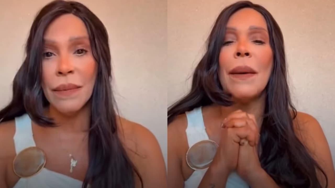 SIlvânia Aquino em live sobre saída da banda Calcinha Pret.