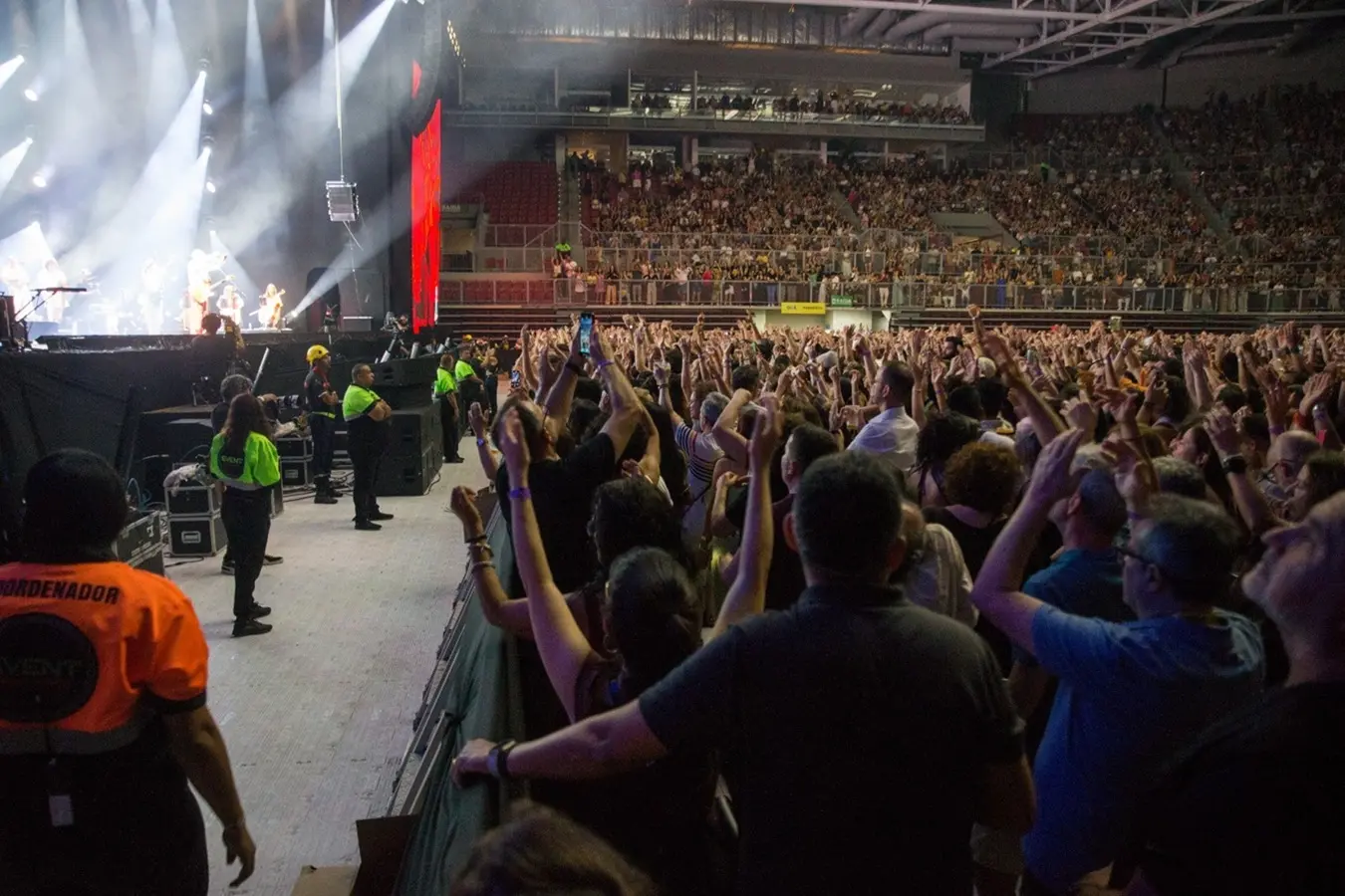 Público lotou o Centro de Formação Olímpica.
