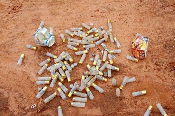 Moradores registraram o momento em que tiros foram disparados contra a comunidade