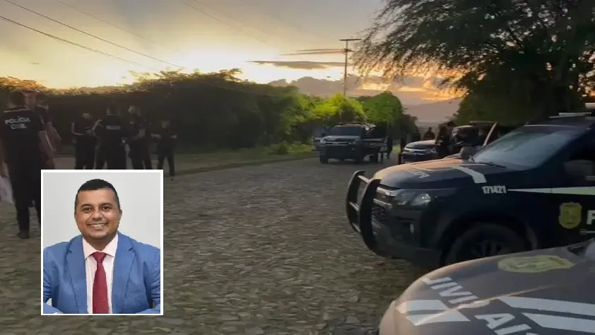 foto do vereador denunciado Francisco Geovane Gonçalves, acusado de integrar organizacao criminosa.