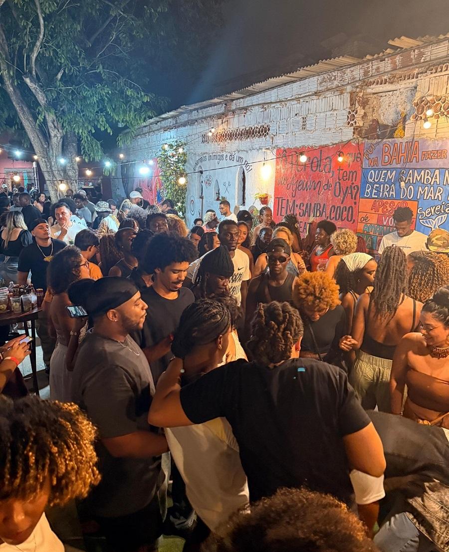 Festa do projeto Afrobrasilidade.