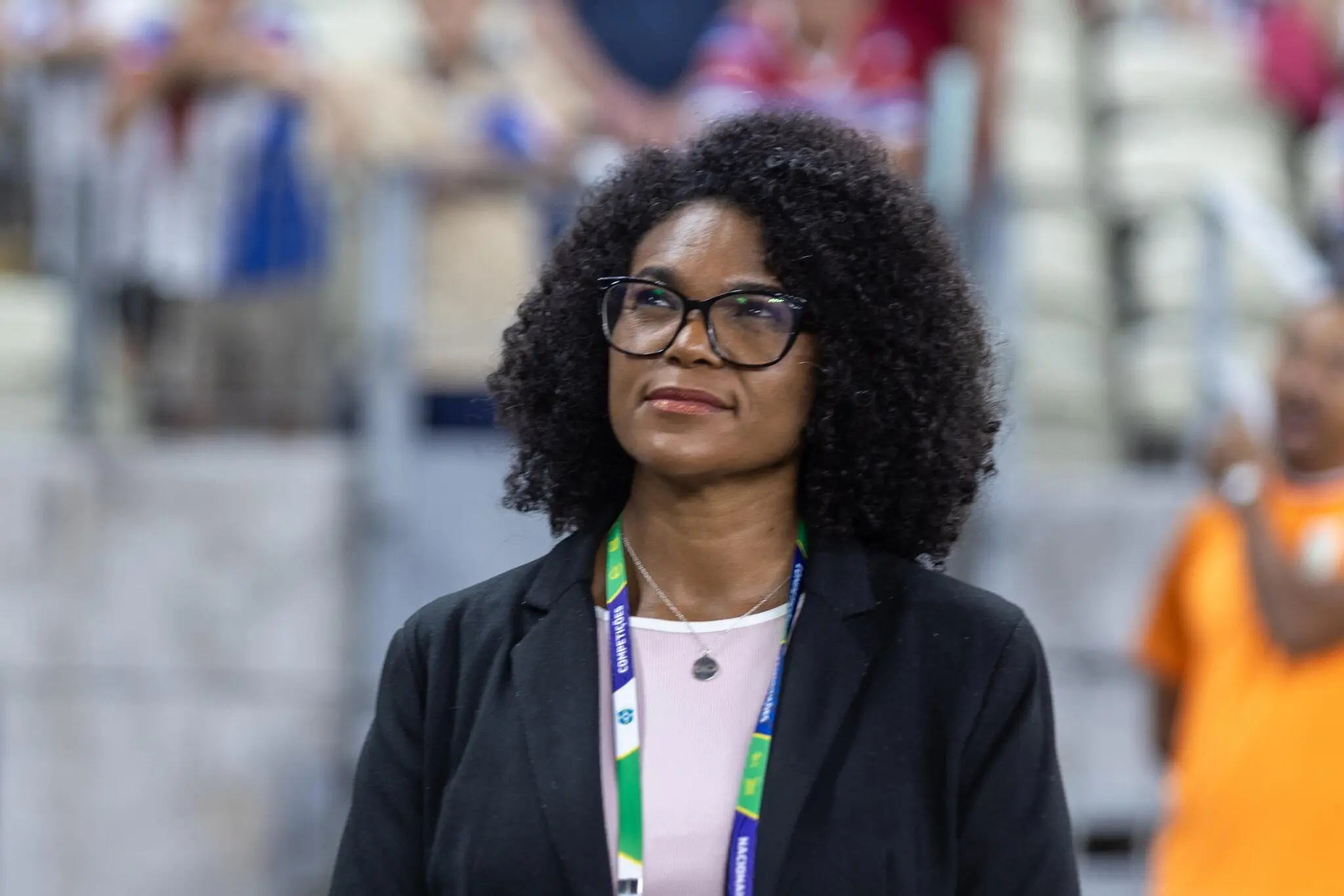 Maria Helena Sousa trabalha na Federação Cearense de Futebol desde 2010