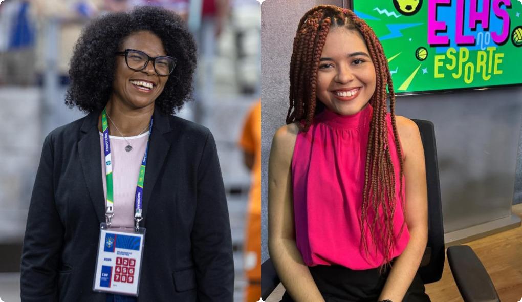 Maria Helena Sousa e Karoline Tavares, respectivamente