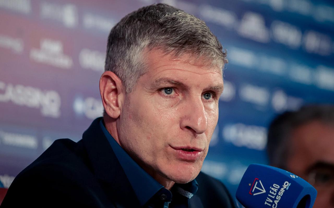 Palermo em ação pelo Fortaleza