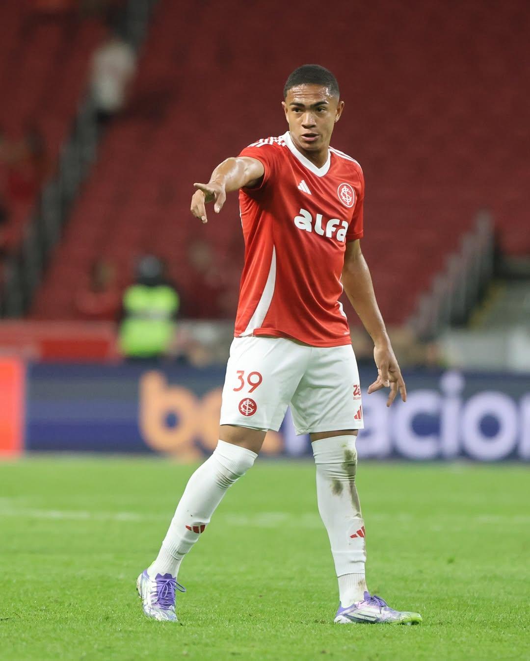 Foto de Luis Otávio, jogador cearense do Internacional