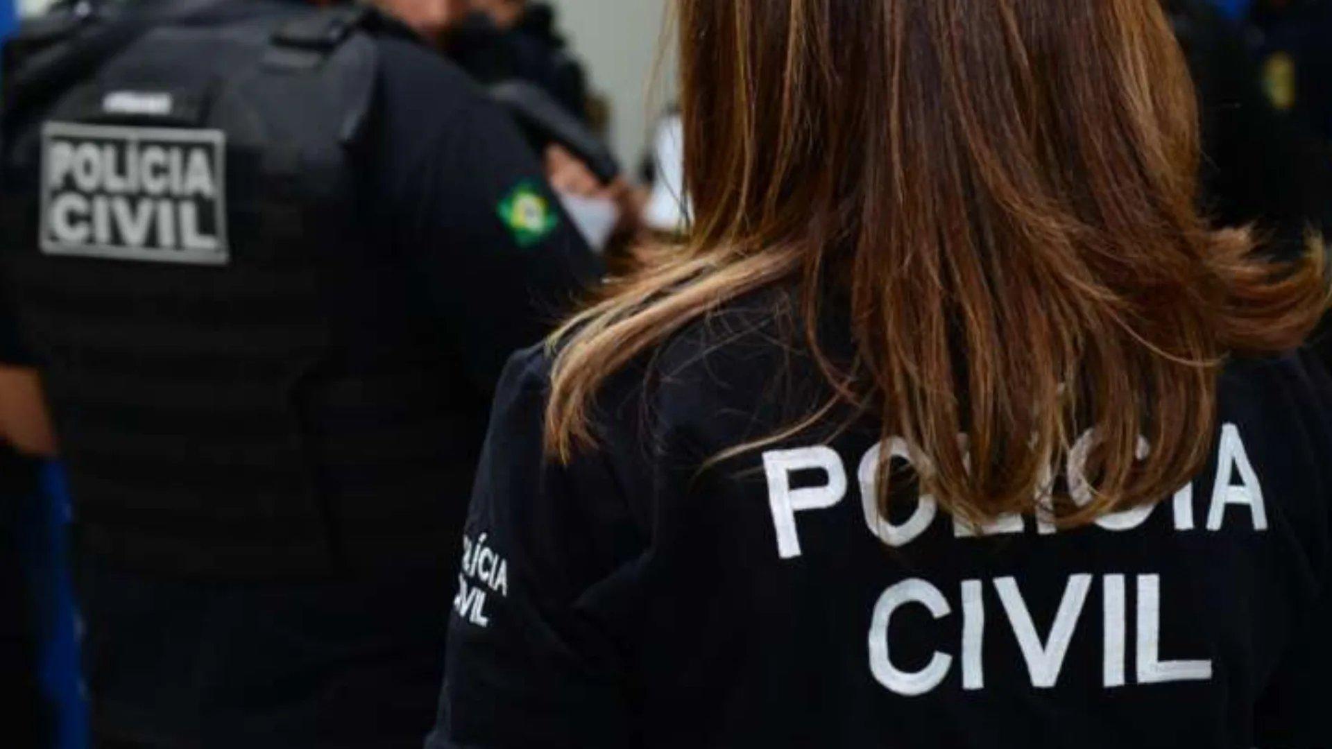 Foto de agentes da polícia civil do Ceará.