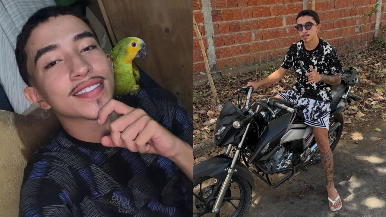 Cearense do Grau era conhecido por vídeos com animais e fazendo a prática do 'grau'. Em fotos, ele aparece com papagaio  no ombro e em cima de uma foto usando óculos escuro.