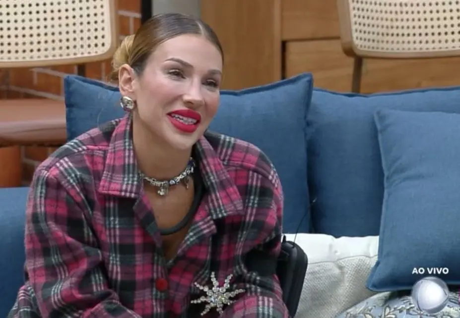 Maria Caporusso recebe a notícia da sua eliminação.