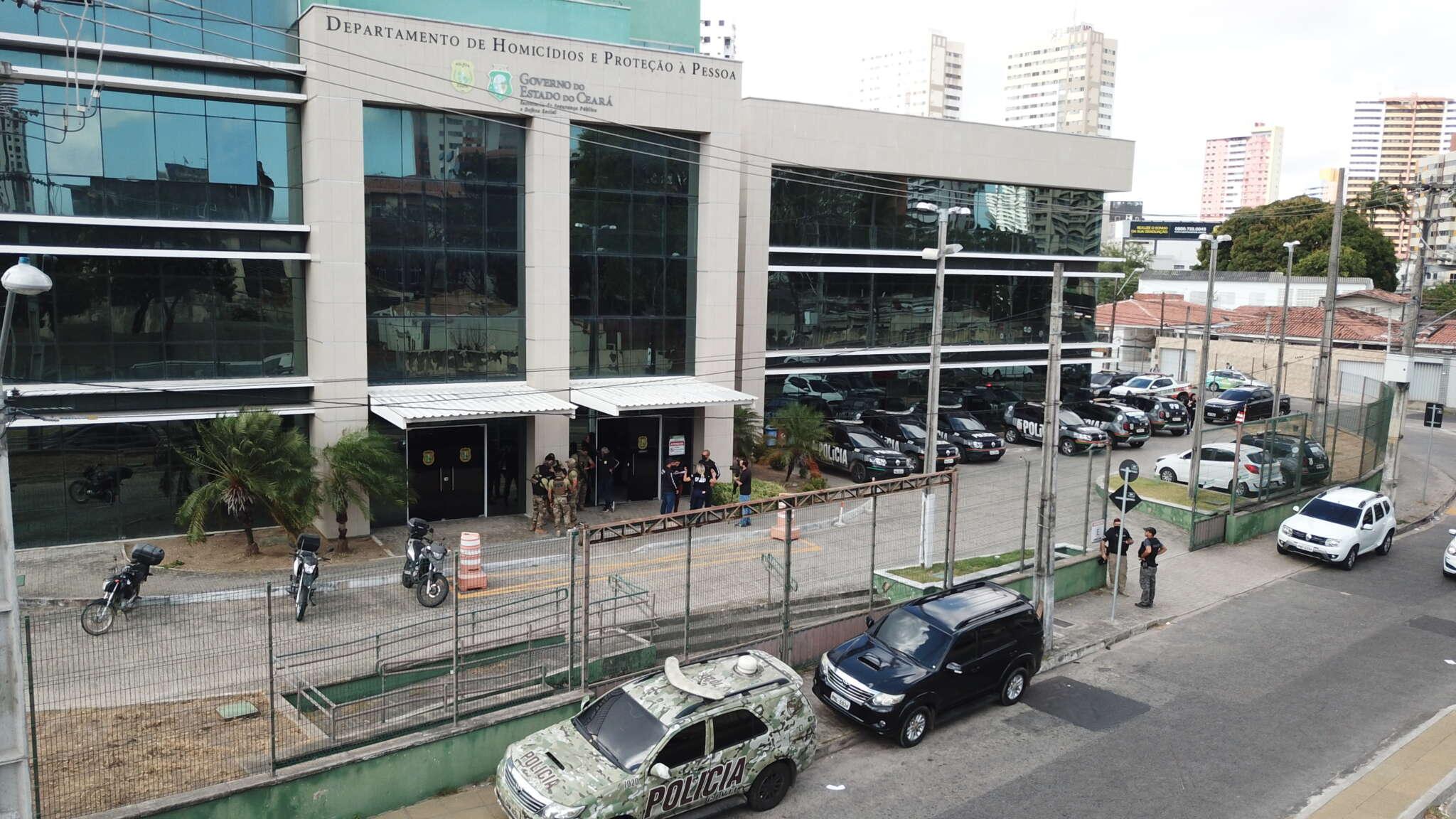 Departamento de Homicídios e Proteção à Pessoa em Fortaleza.