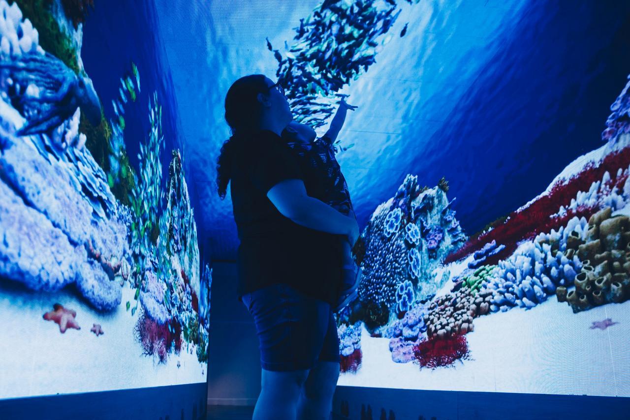 Iniciativa é opção de passeio para crianças e adultos.