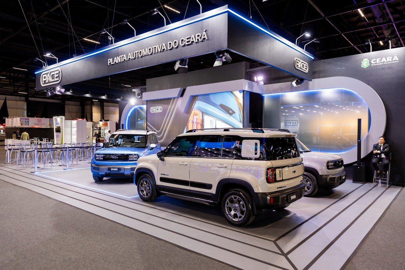 Spark GM, salão do automóvel.