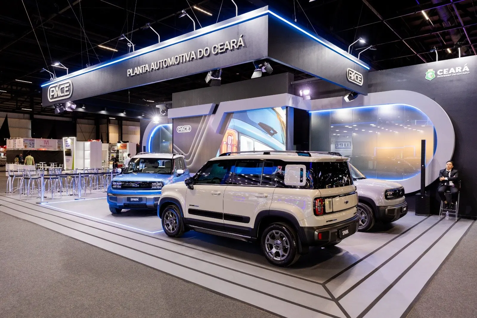Spark GM, salão do automóvel.