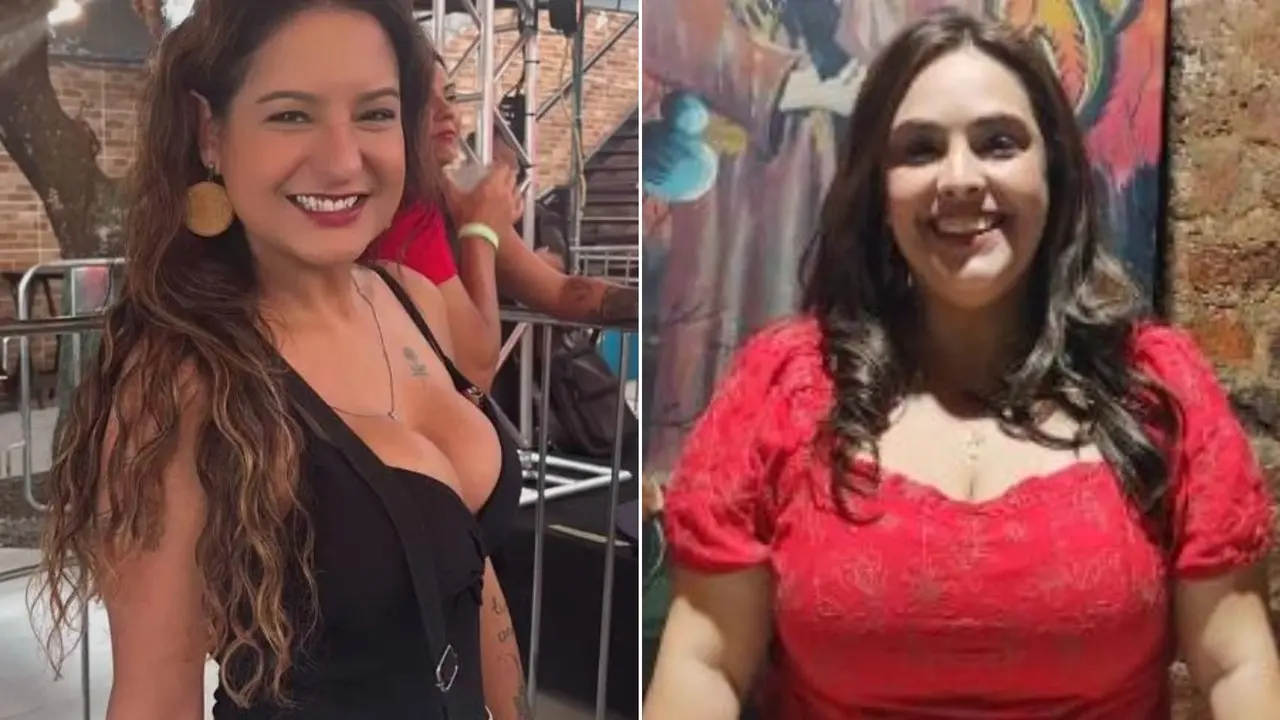 Montagem de fotos de Allane de Souza Pedrotti Matos e Layse Costa Pinheiro, vítimas de tiroteio no Cefet do Maracanã, no Rio de Janeiro.