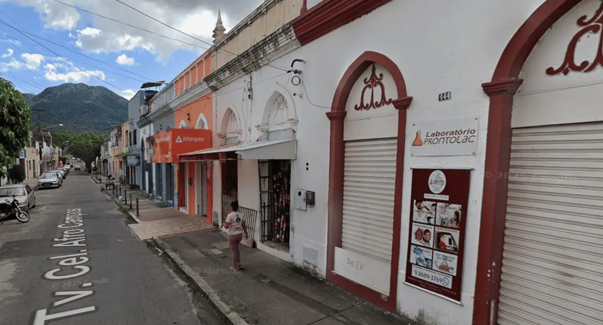 Foto de loja em que vendedora foi morta, em Maranguape.