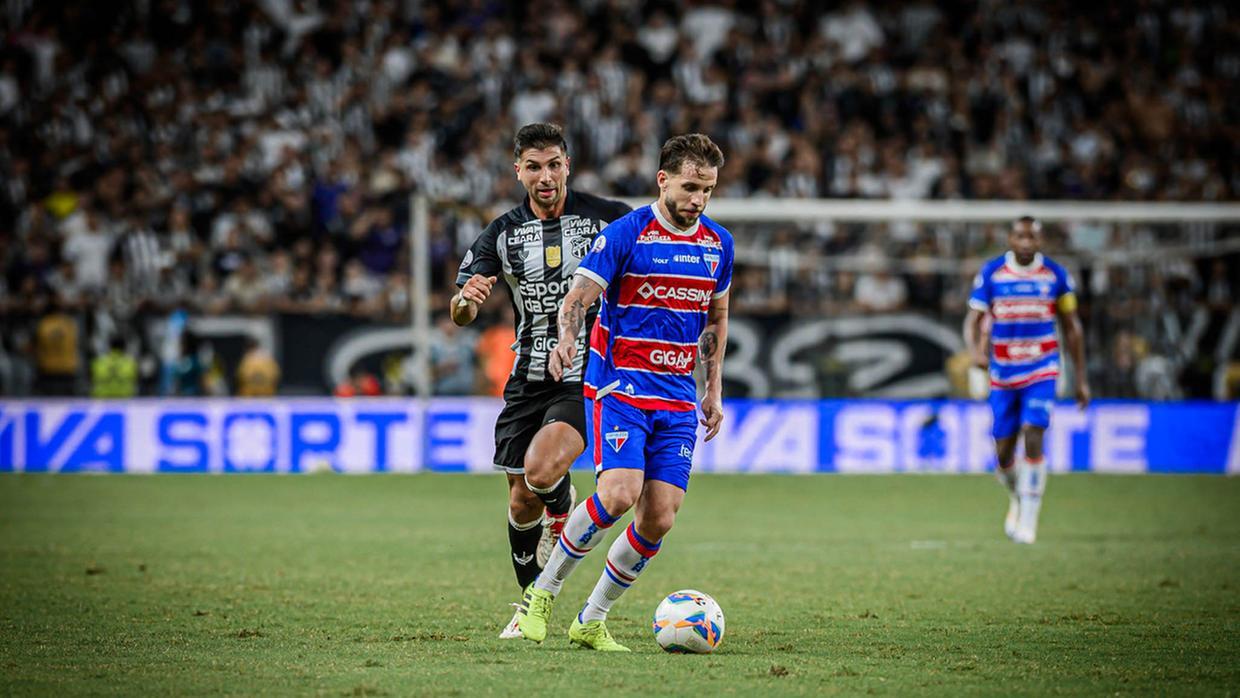 Atletas de Ceará e Fortaleza no Clássico-Rei