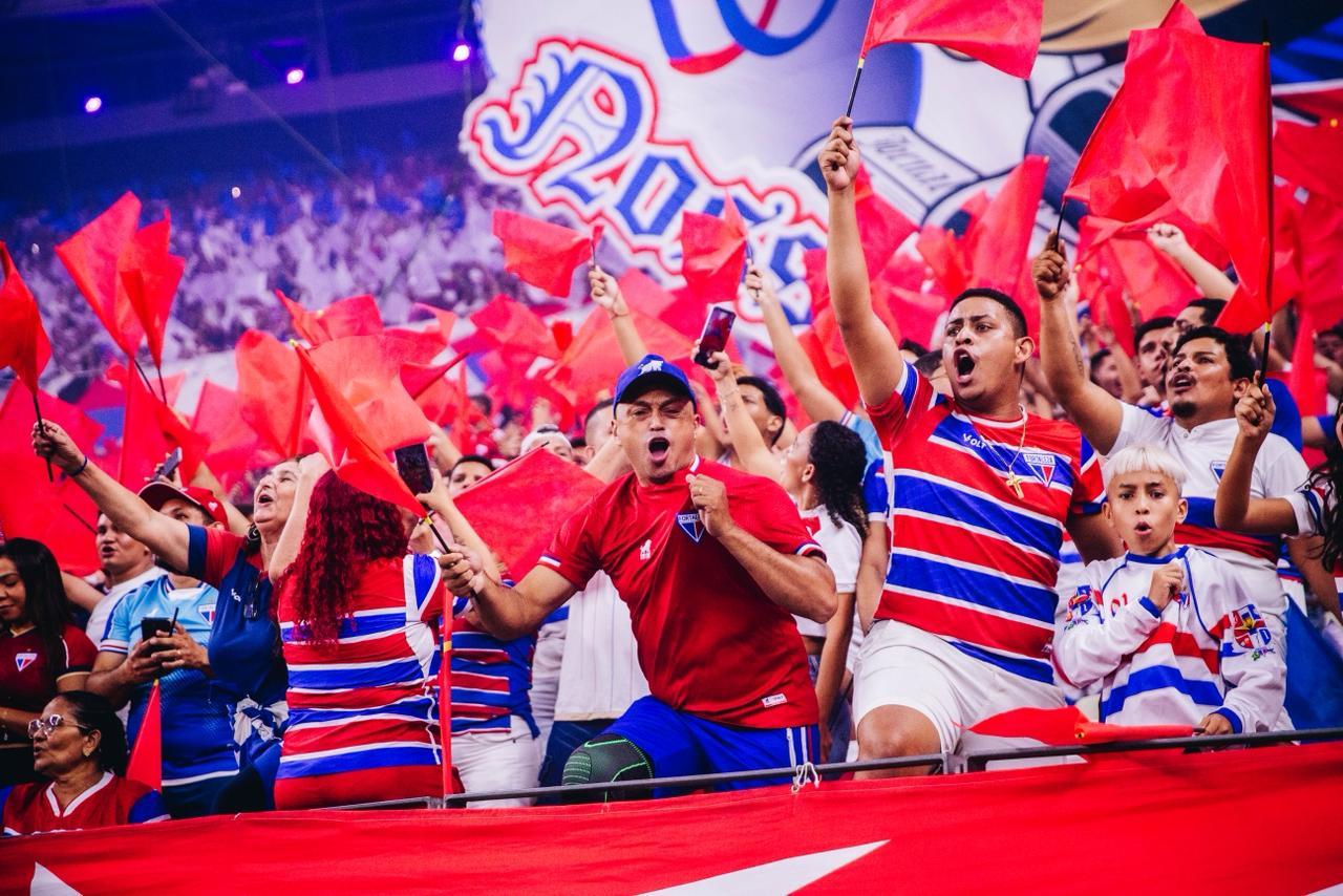 Foto da torcida do Fortaleza