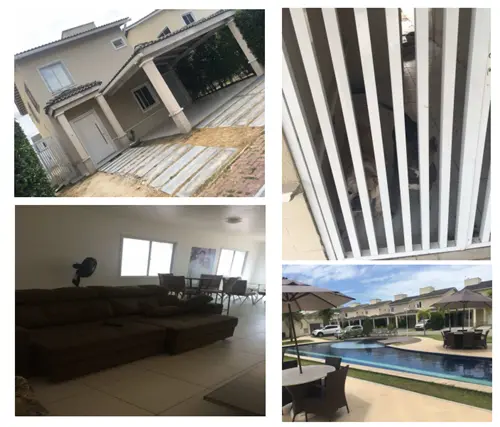 imagens de uma casa e condominio de luxo no eusebio.